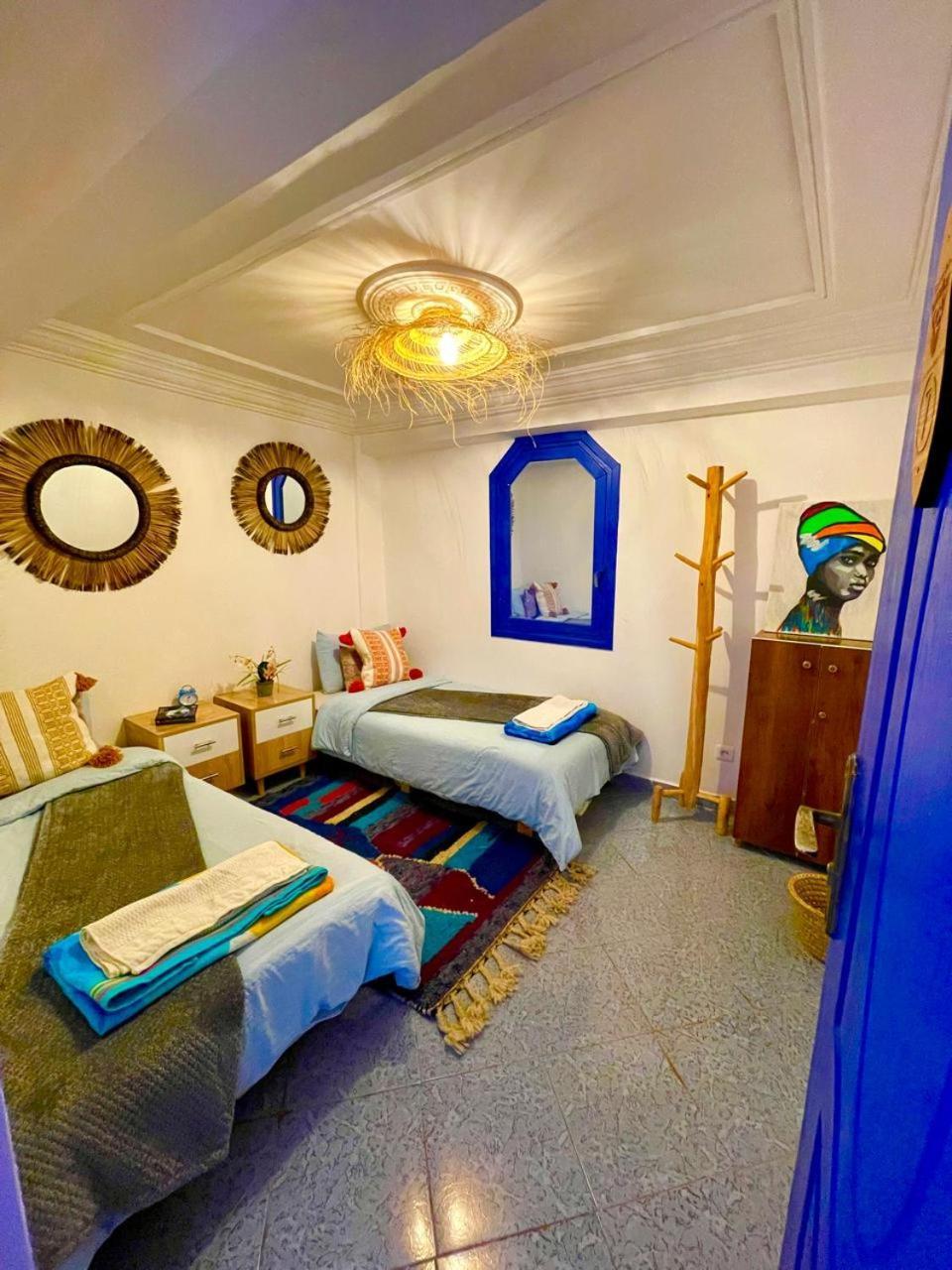 Surf & Salsa Ocean House Bed & Breakfast Tamraght ภายนอก รูปภาพ