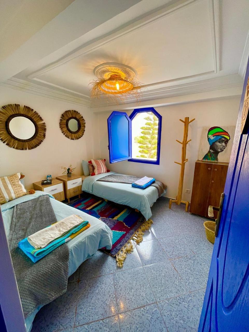Surf & Salsa Ocean House Bed & Breakfast Tamraght ภายนอก รูปภาพ