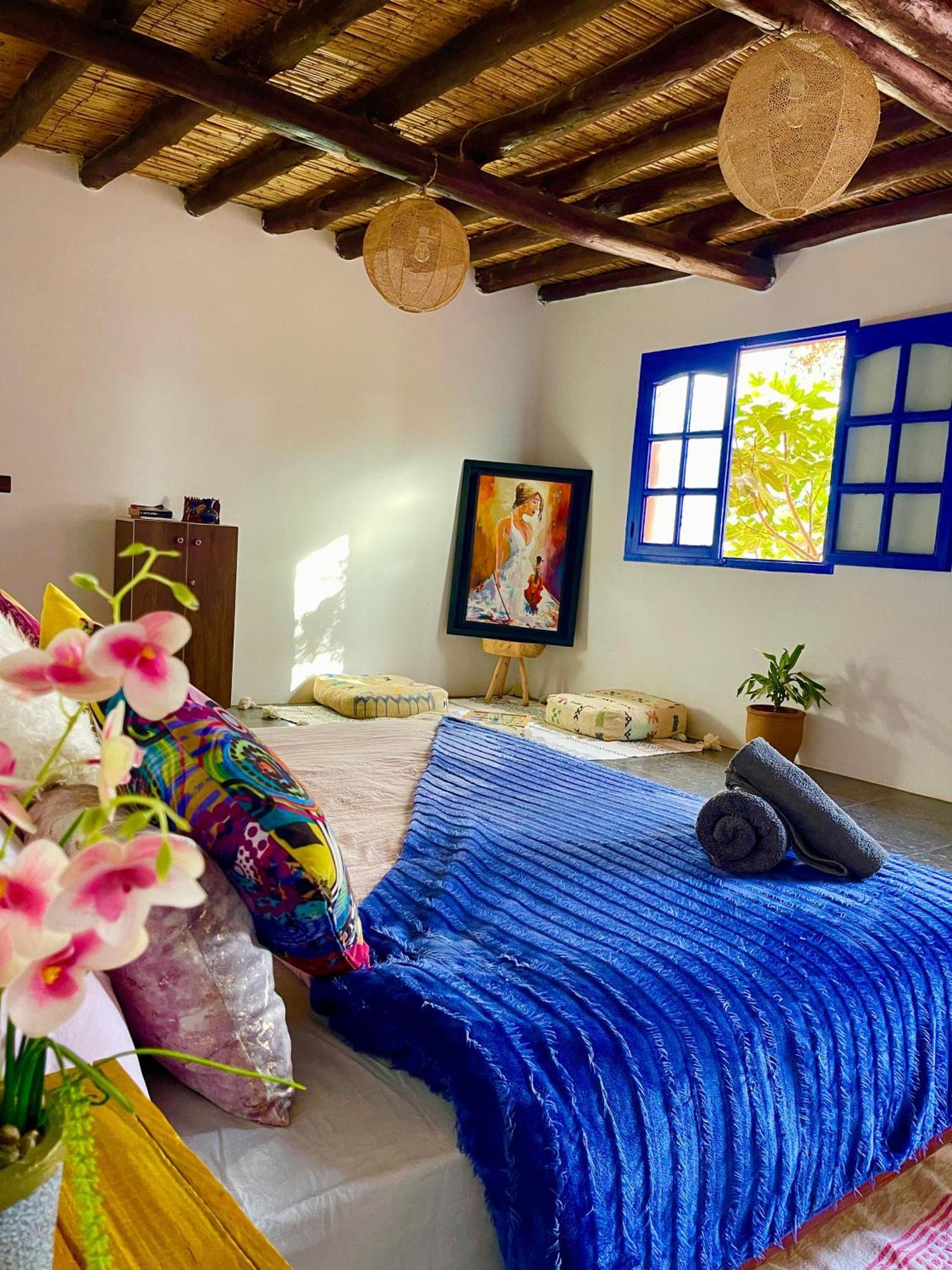 Surf & Salsa Ocean House Bed & Breakfast Tamraght ภายนอก รูปภาพ